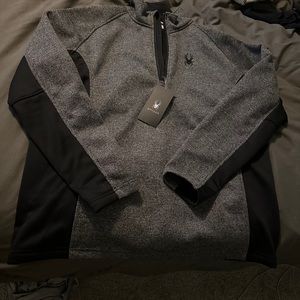 Men’s Spyder 1/4 Zip NWT